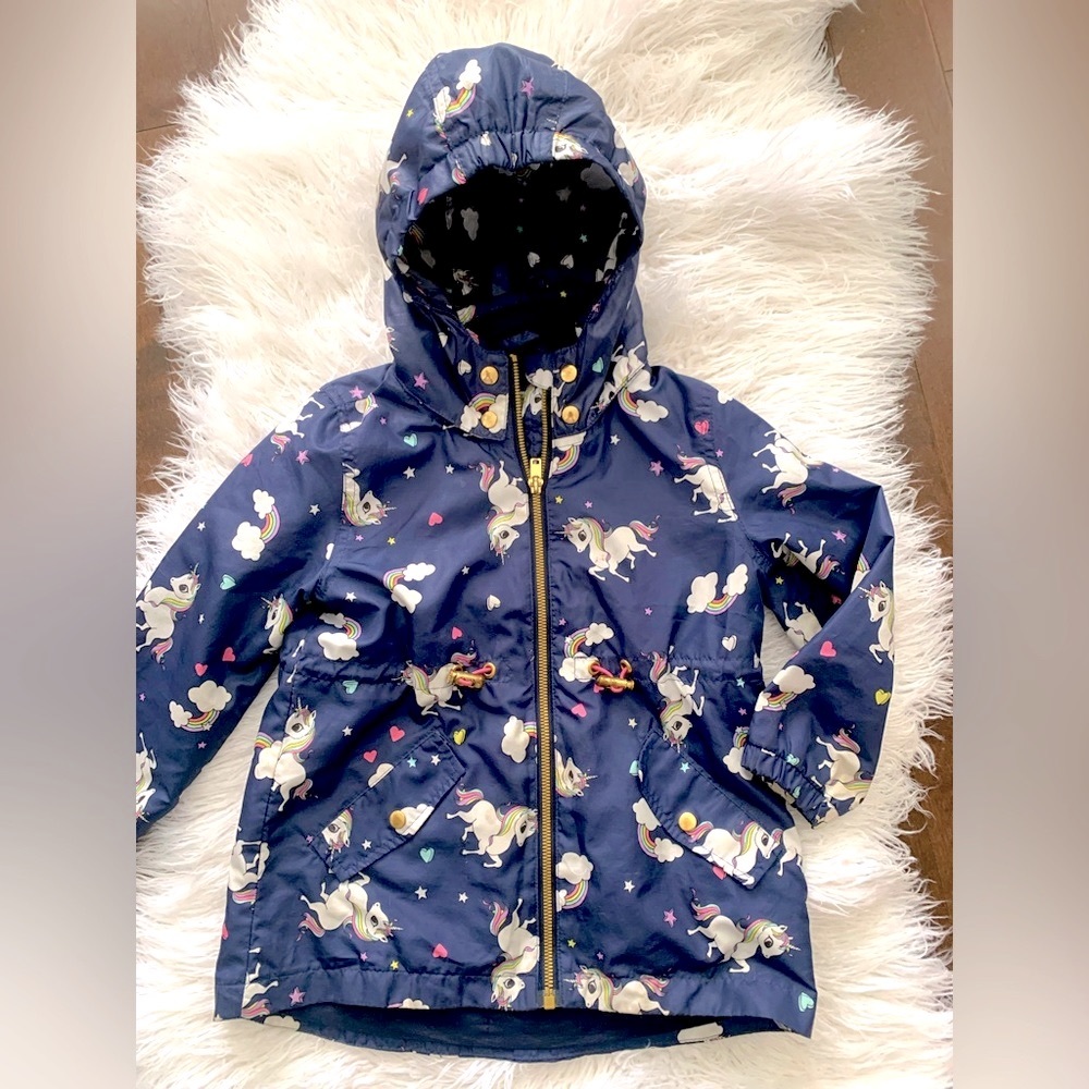 H&M Unicorn rain coat for girls